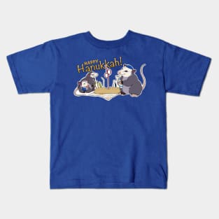 Hanukkah possums Kids T-Shirt